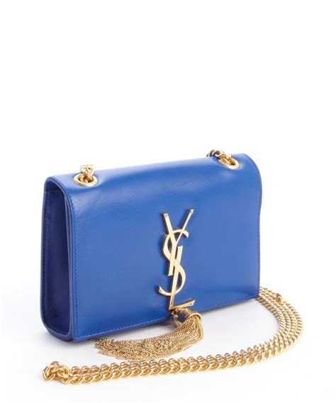 ysl cobalt blue bag|ysl bag farfetch.